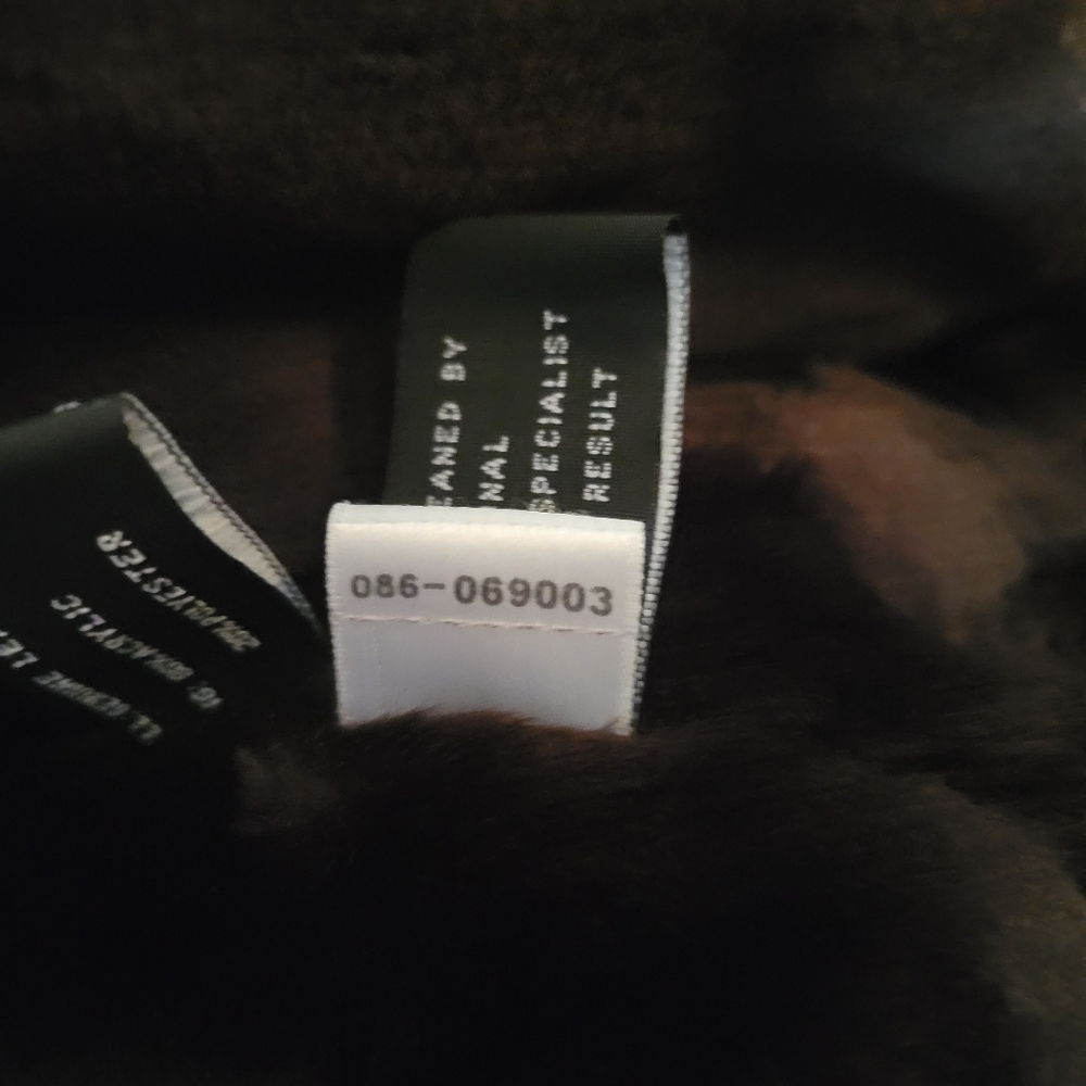 ***Authentic*** NWT Vintage BABY PHAT Brown Leather Fur-Trimmed Women's Jacket - Picture 12 of 12